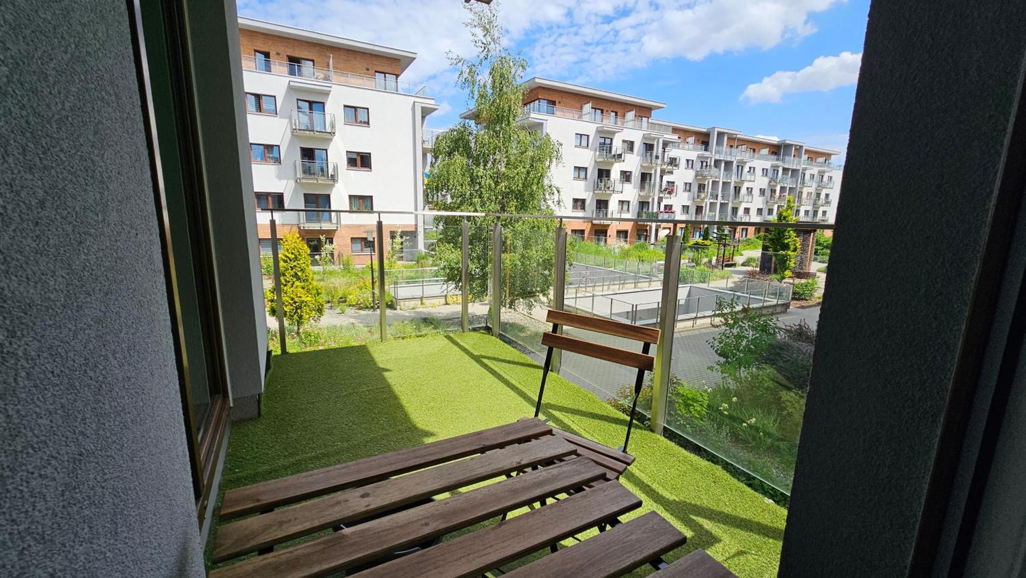 Apartment Bunscha Park Cracóvia Exterior foto